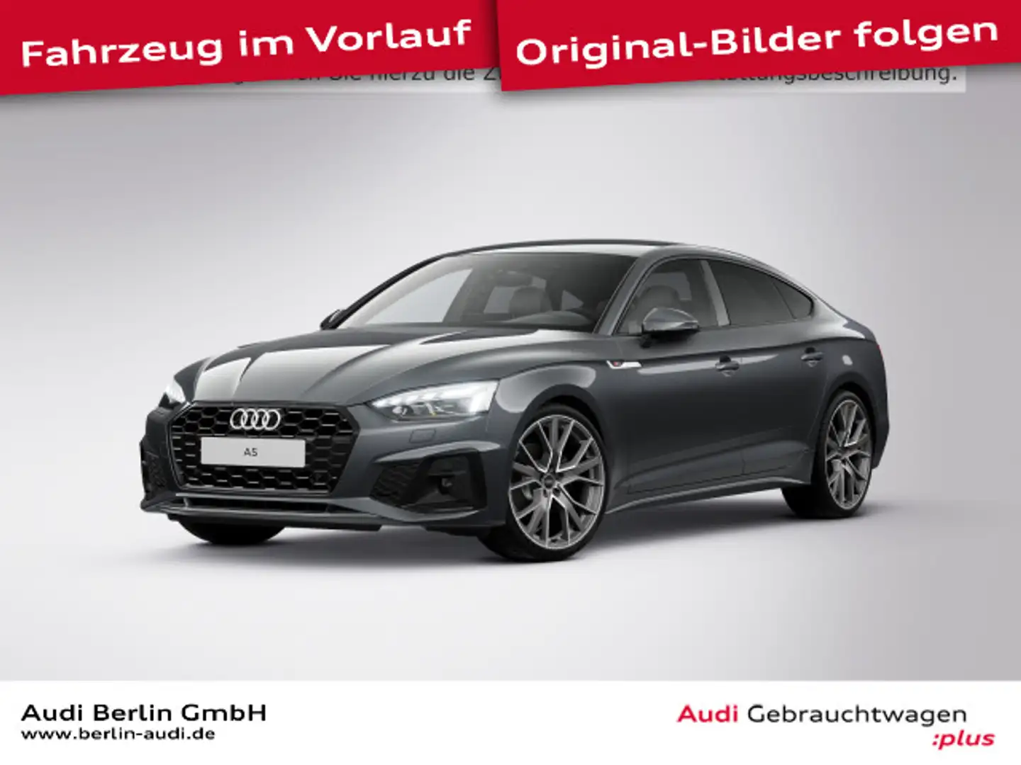 Audi A5 S line business 35 TFSI S tr. Gris - 1