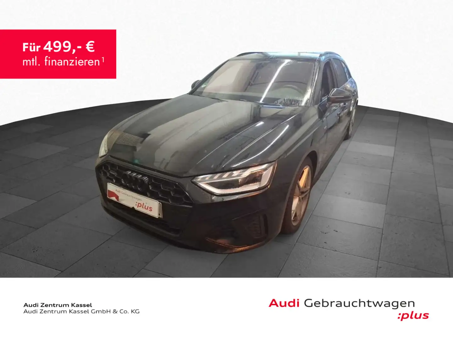 Audi A4 45 TFSI quattro S line LED Navi PDC+ Schwarz - 1
