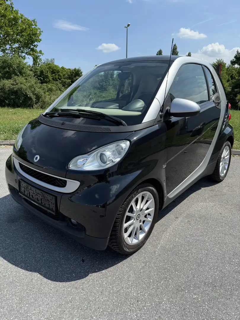 smart forTwo 451 *Pickerl & Service NEU *TOP gepflegt *wenig KM Schwarz - 1