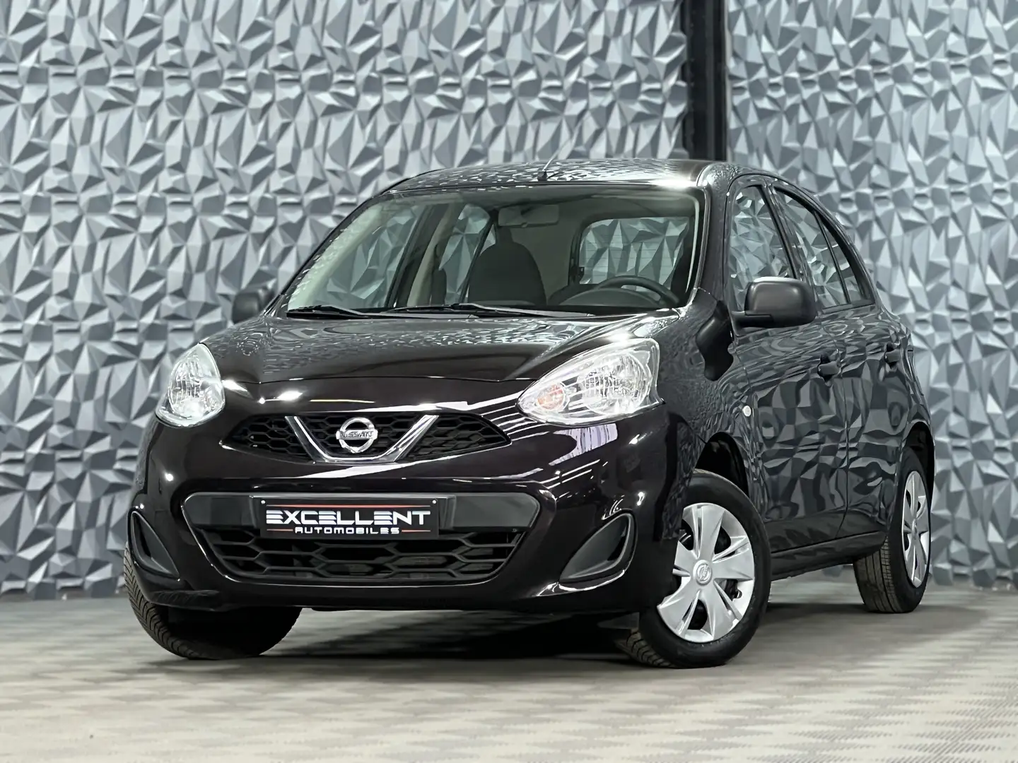 Nissan Micra 1.2i Acenta/AIRCO/FAIBLE KM/GARANTIE 12 MOIS// Paars - 1