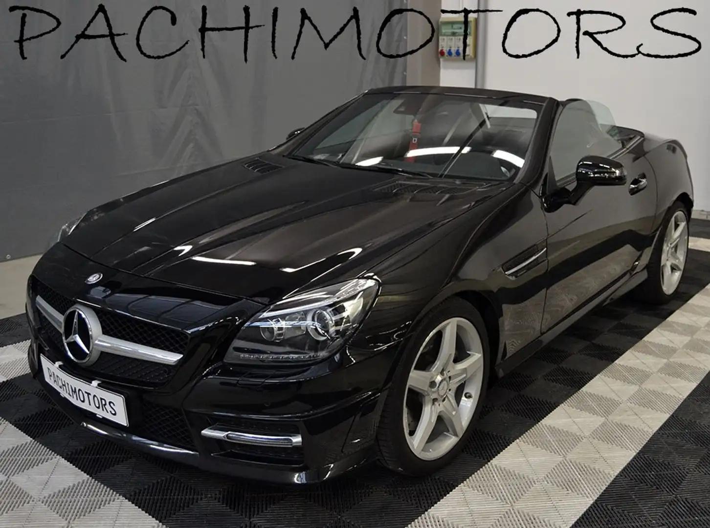 Mercedes-Benz SLK 200 Premium Automatica-Xenon-Tetto Panoramico-Keyless Černá - 1