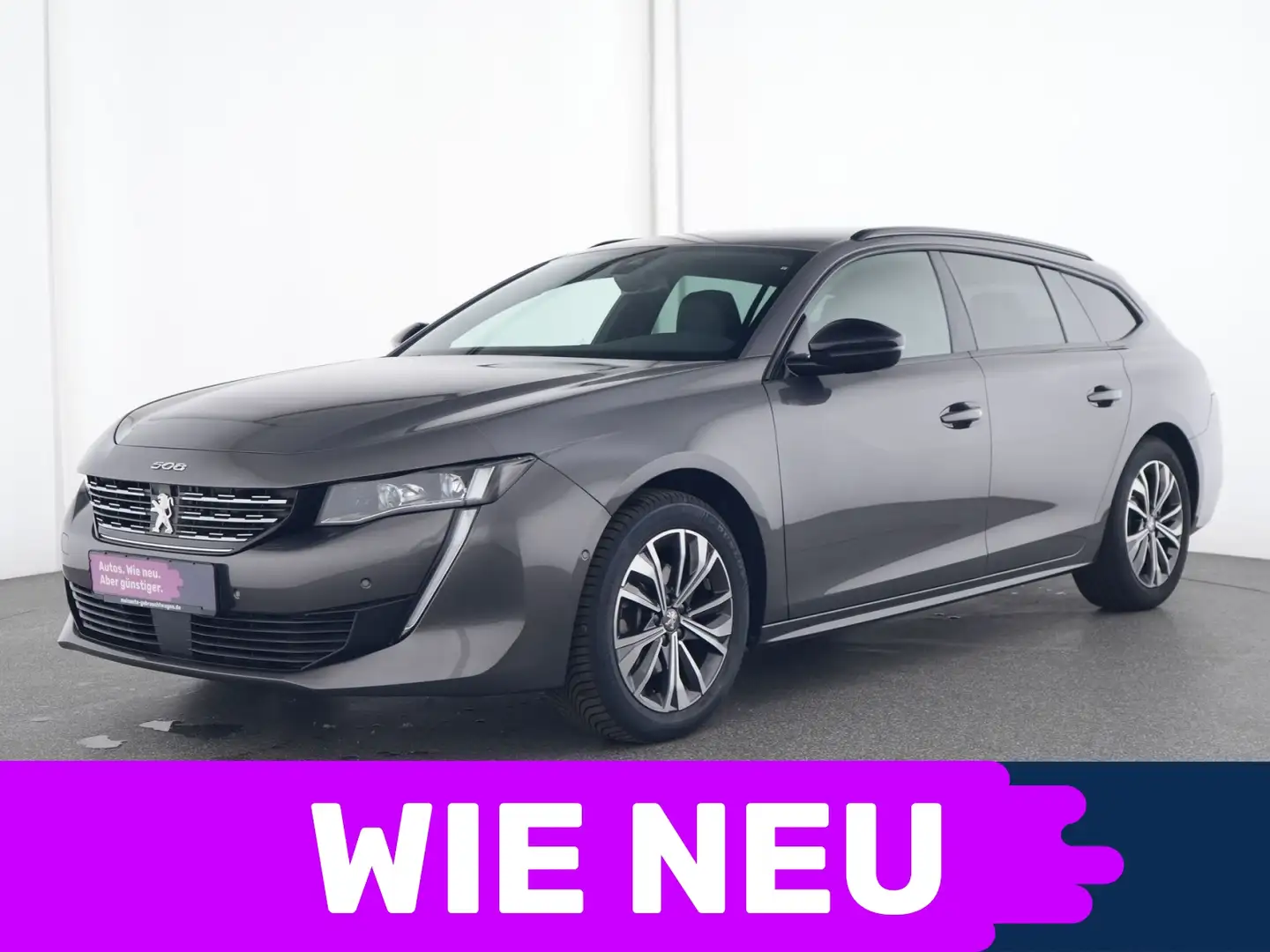 Peugeot 508 Allure Pack AHK|Kamera|LED|Kessy|ACC|Navi Grau - 1