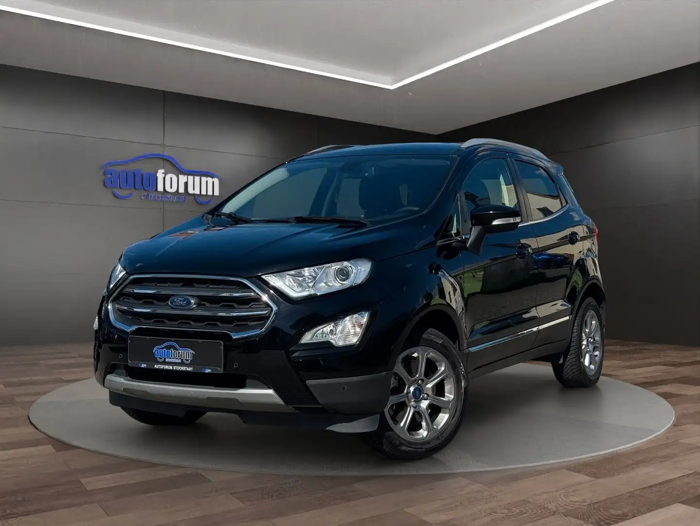 Ford EcoSport Titanium 2.HAND°NAVI°SHZ°PDC°CARPLAY Schwarz - 1