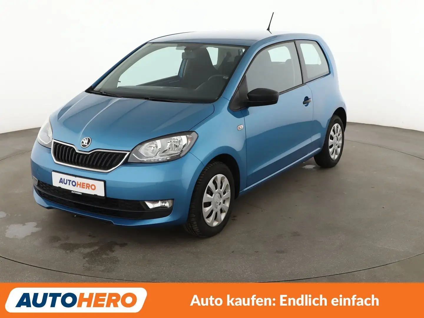 Skoda Citigo 1.0 MPI Active*KLIMA*GARANTIE* Blau - 1