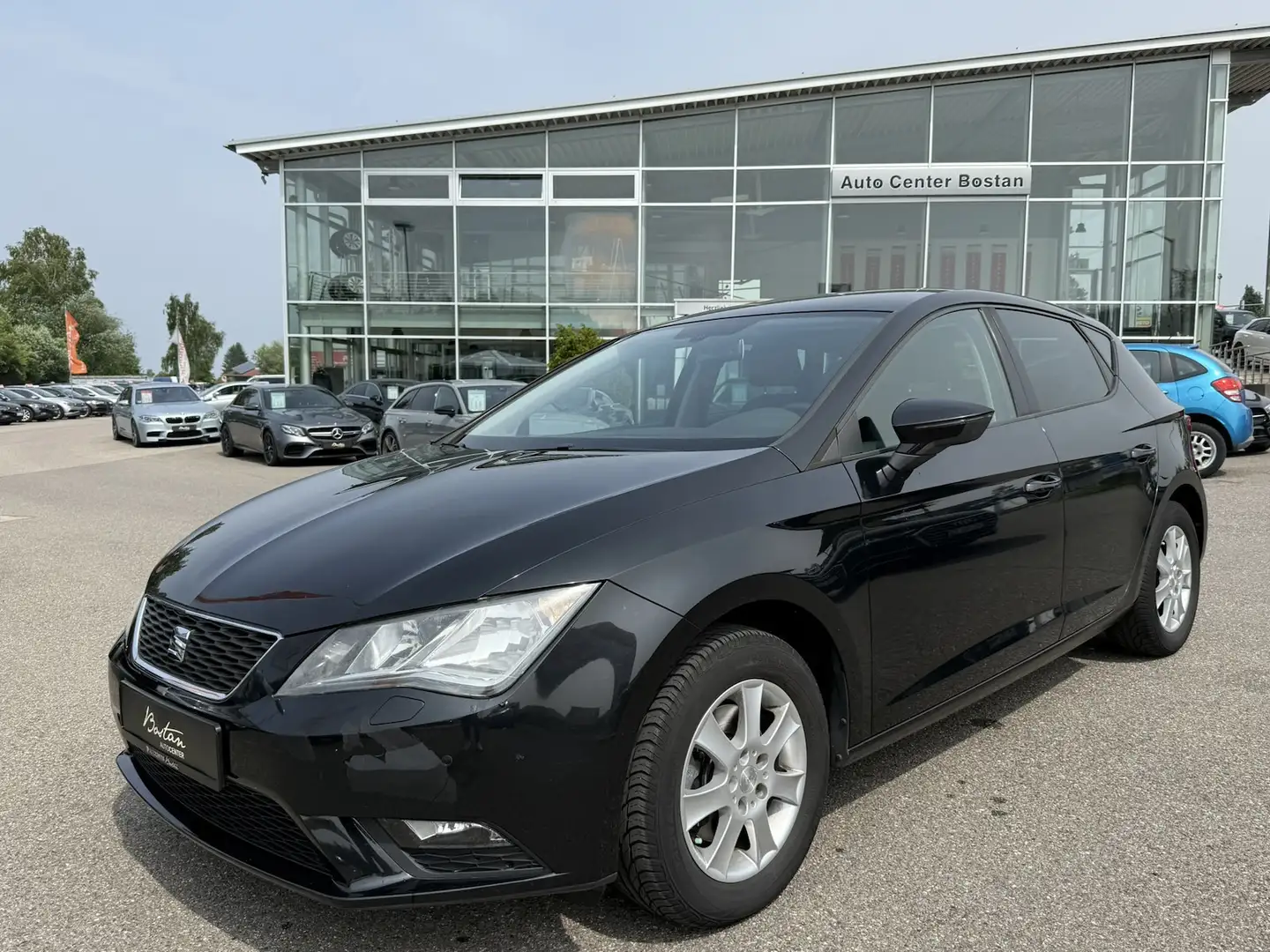 SEAT Leon 1.4 TSI STYLE/NAVIGATION/PDC/SCHECKHEFT Schwarz - 2