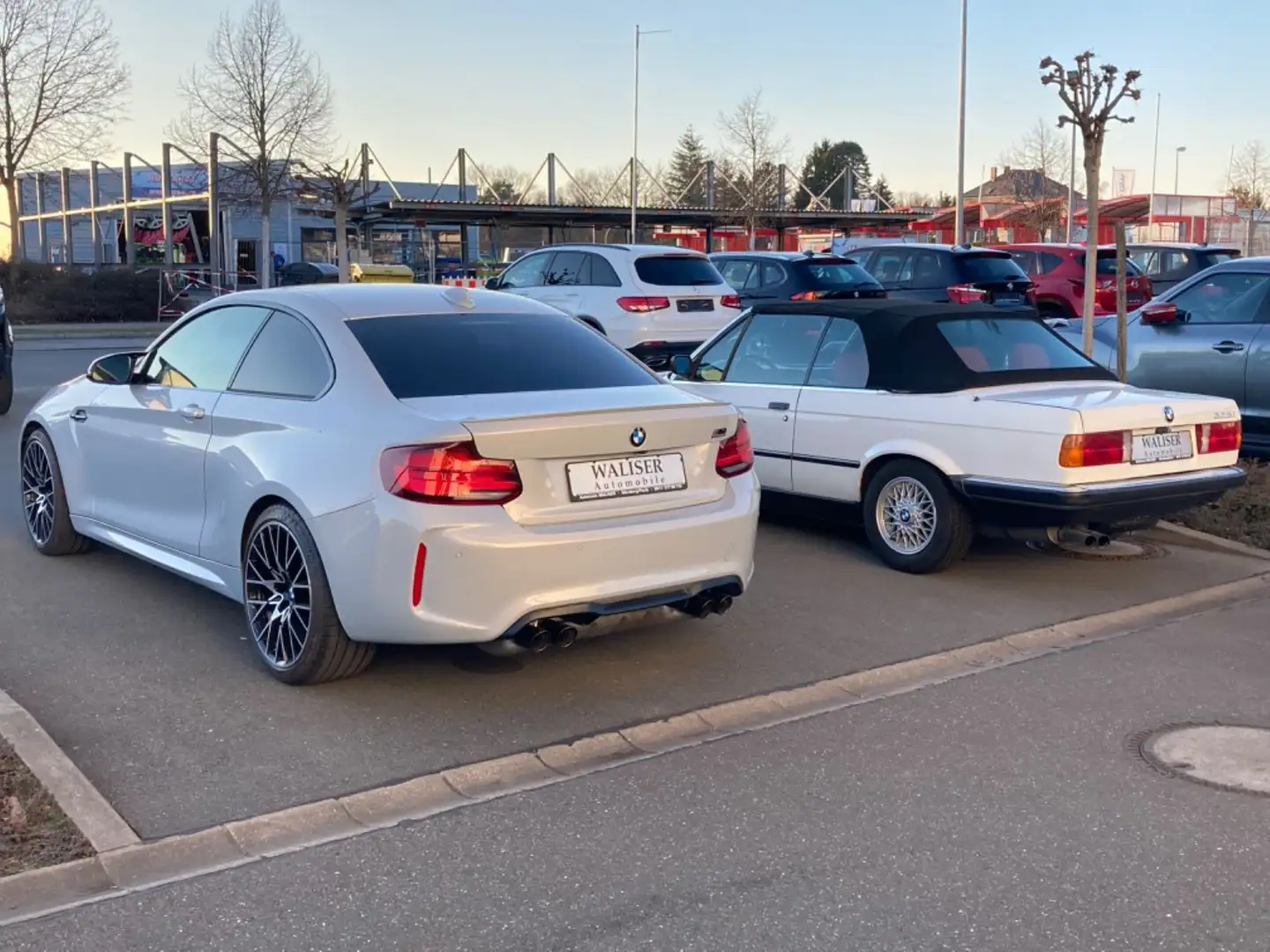 BMW 325 i Cabrio *Oldtimer*Leder rot* Weiß - 2