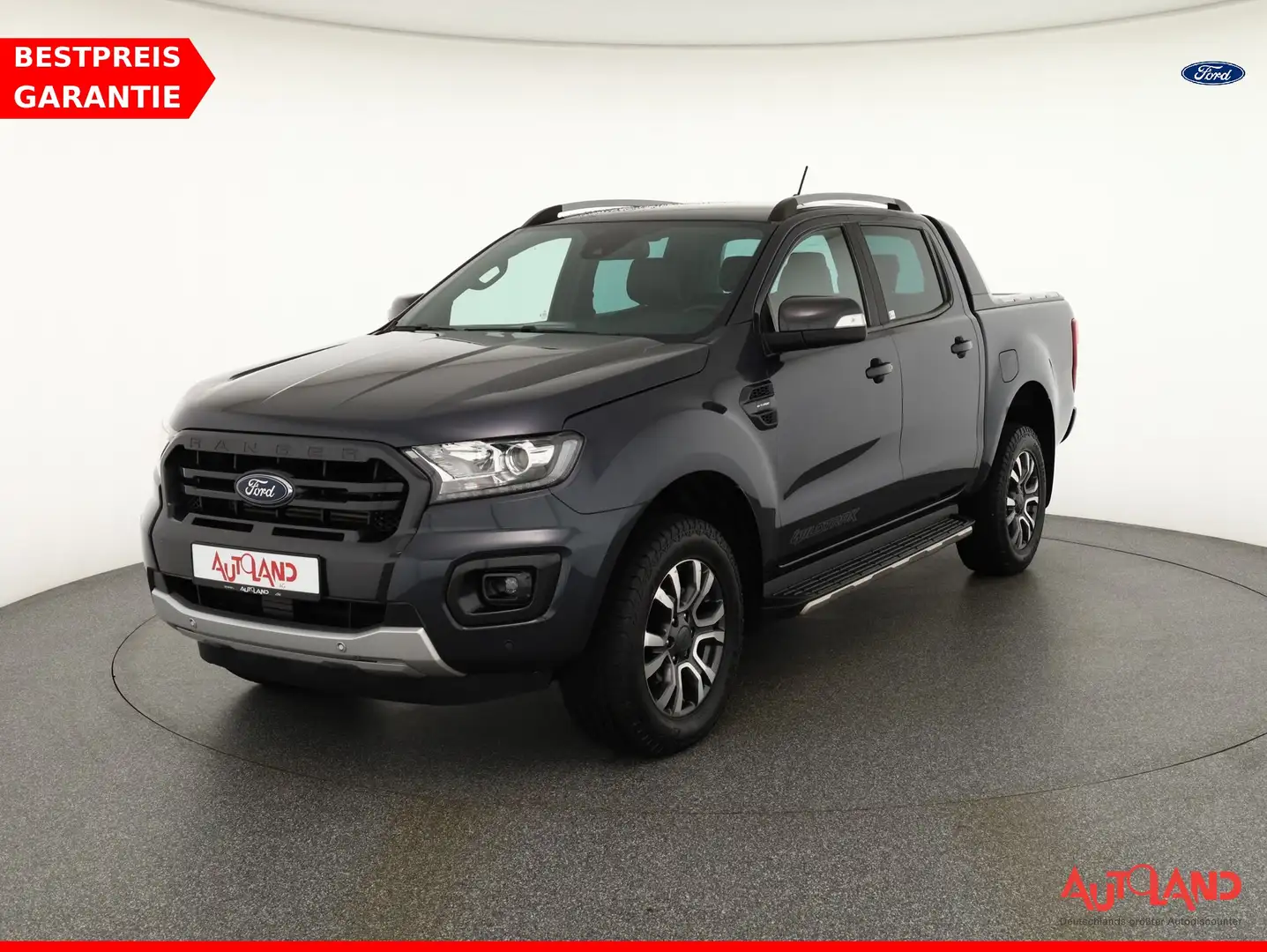 Ford Ranger DK 2.0 TDCi 4x4 Wildtrak Standheizung AHK Gris - 1