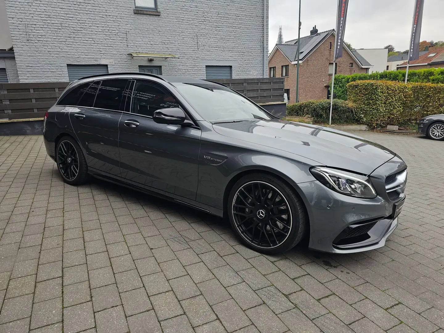 Mercedes-Benz C 63 AMG C 63 AMG CARNET MERCEDES BURMESTER Gris - 2