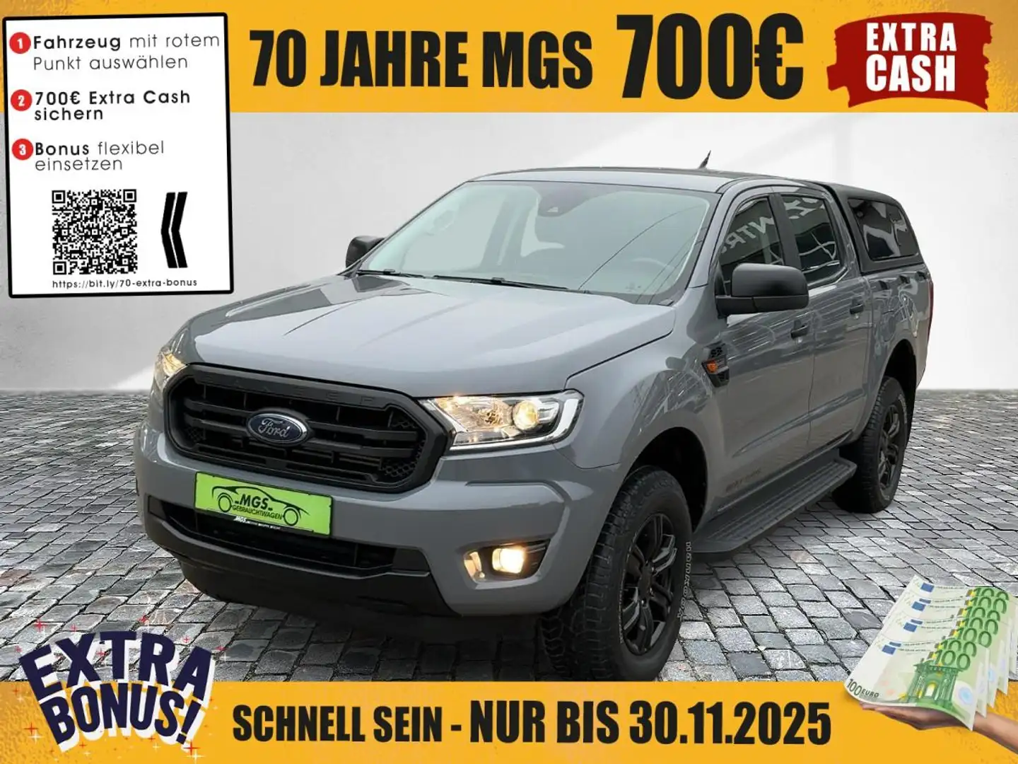 Ford Ranger Wolftrak Doppelkabine 4x4 2.0 TDCi Gris - 1