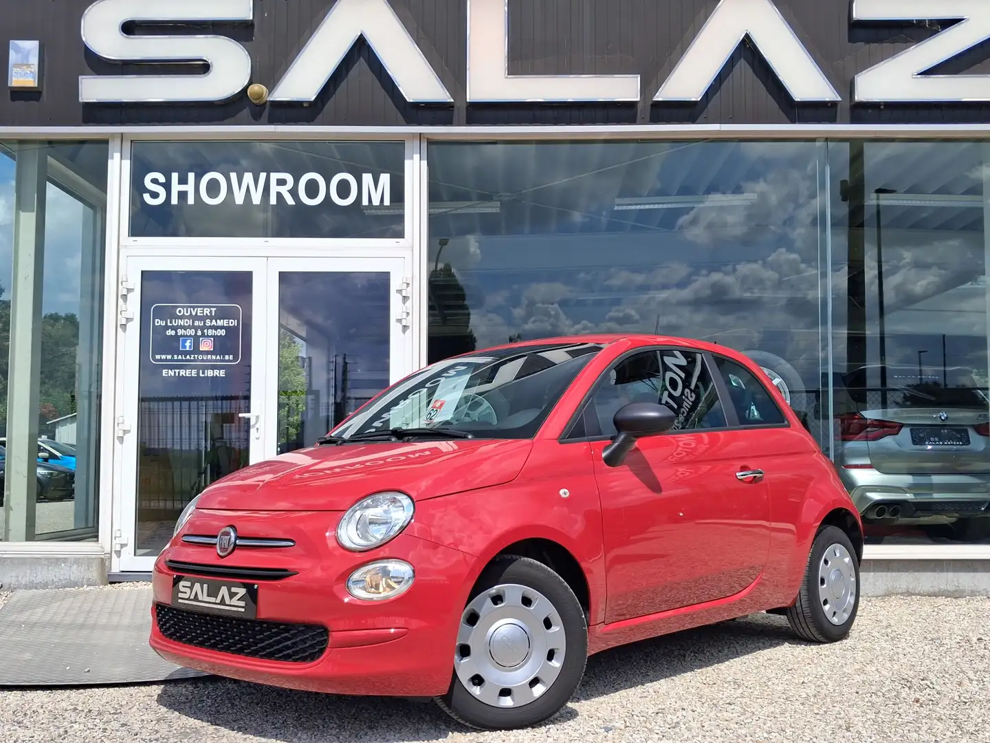 Fiat 500 500 1.0i MHEV Red / 42.000 KMS / HYBRIDE /GARANTIE Rood - 1
