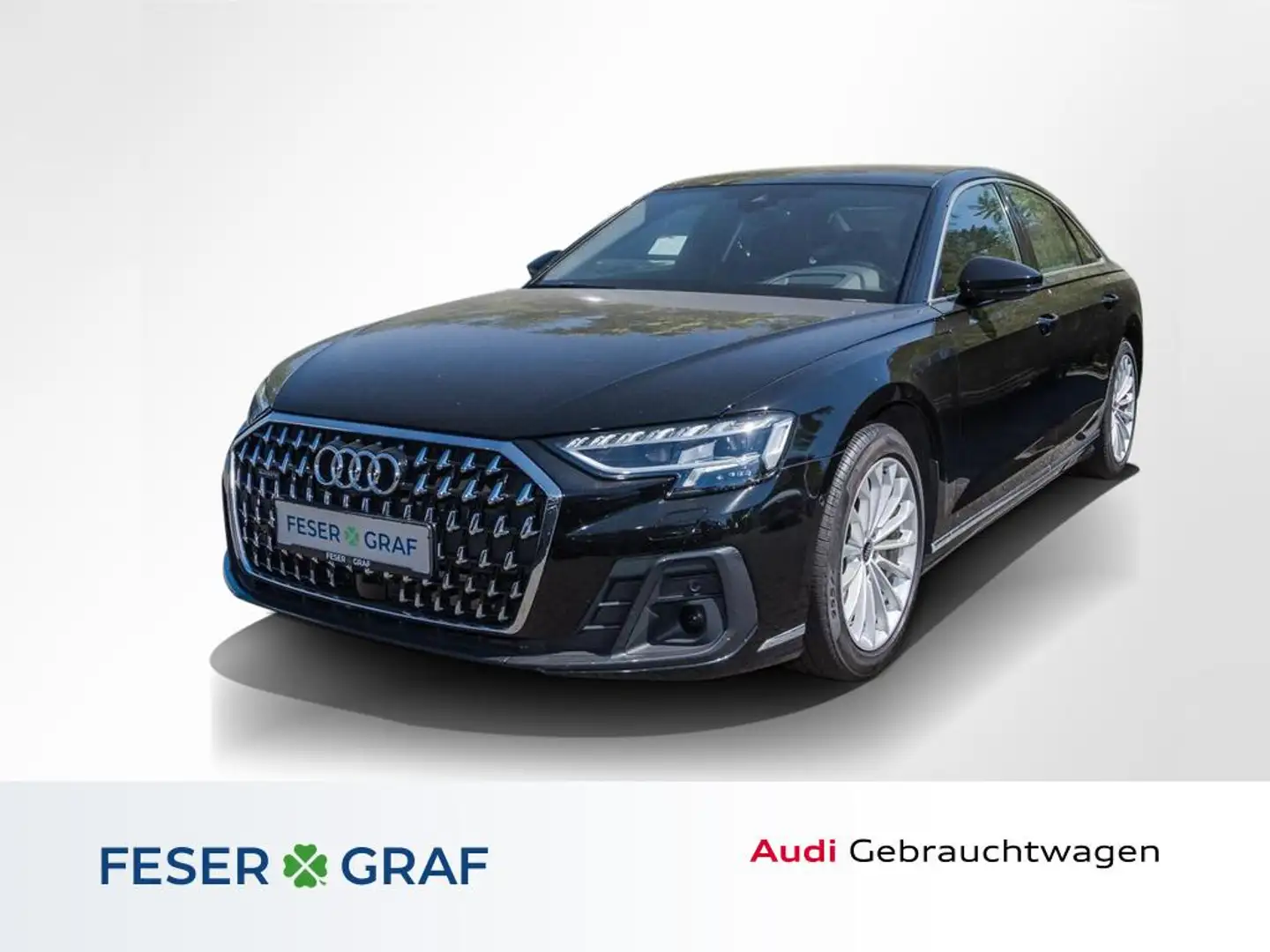 Audi A8 50 TDI /Matrix/HuD/Pano/Massage/Kameras Schwarz - 1