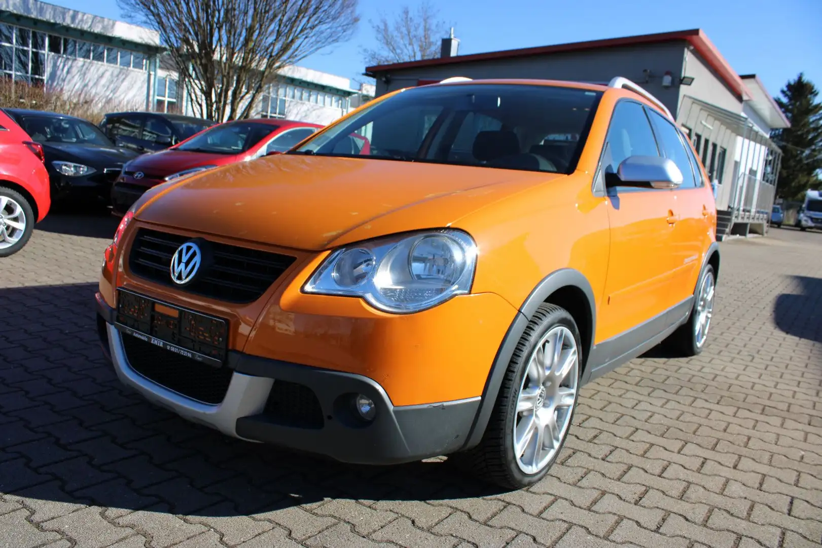Volkswagen Polo Cross 1.9TDI AHK,Klima,SHZ Orange - 1