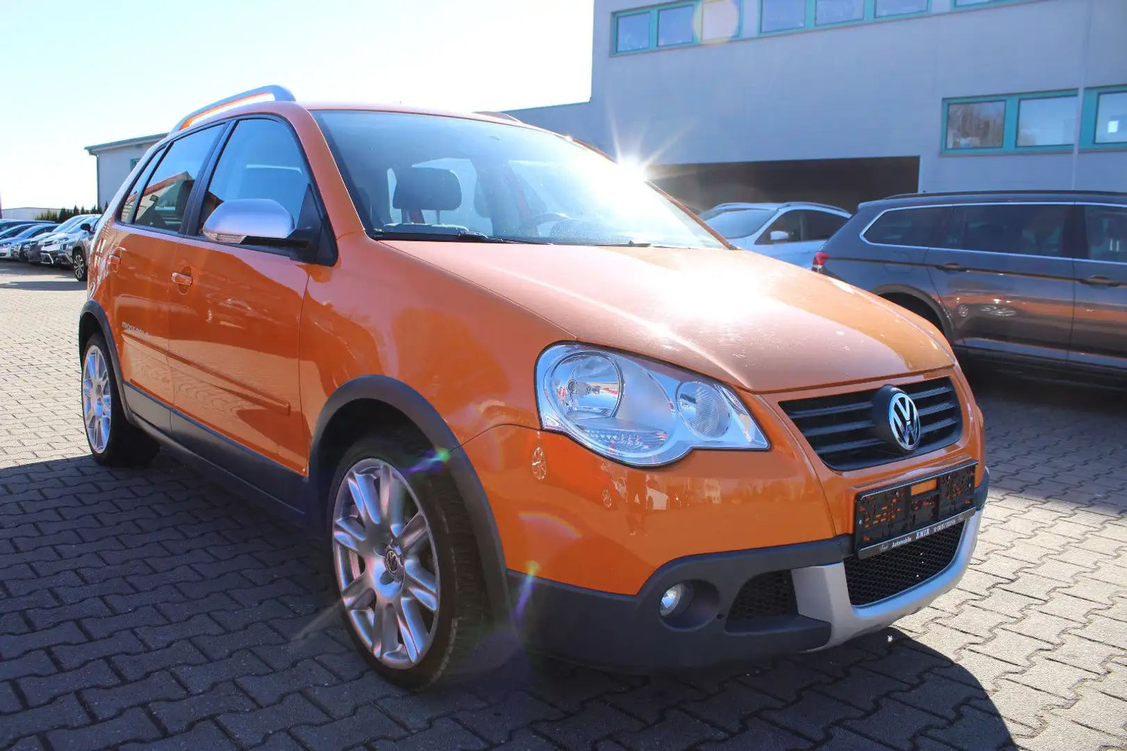 Volkswagen Polo Cross 1.9TDI AHK,Klima,SHZ Orange - 2
