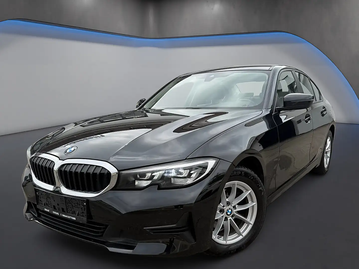 BMW 318 d *Navi*LED*Erstbesitz*Leder* Schwarz - 1