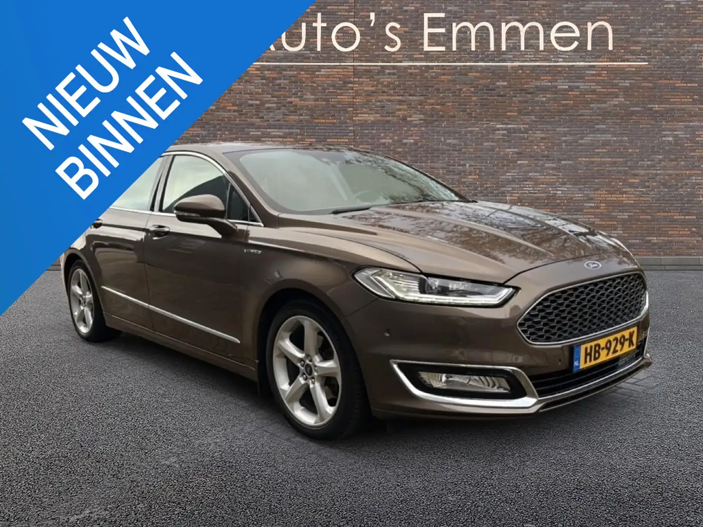 Ford Mondeo 2.0 TDCi Vignale LEDER XENON NW.RIEM Brun - 1