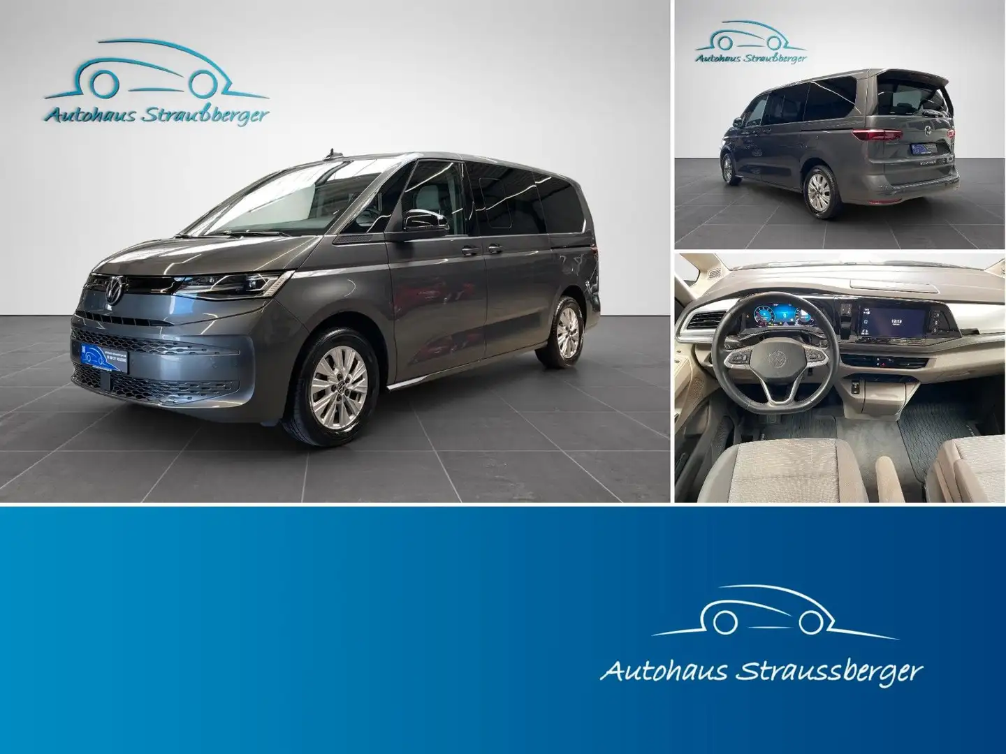 Volkswagen T7 Multivan - lang LÜ ACC PANO RFK STHZ IQ.light Grau - 1