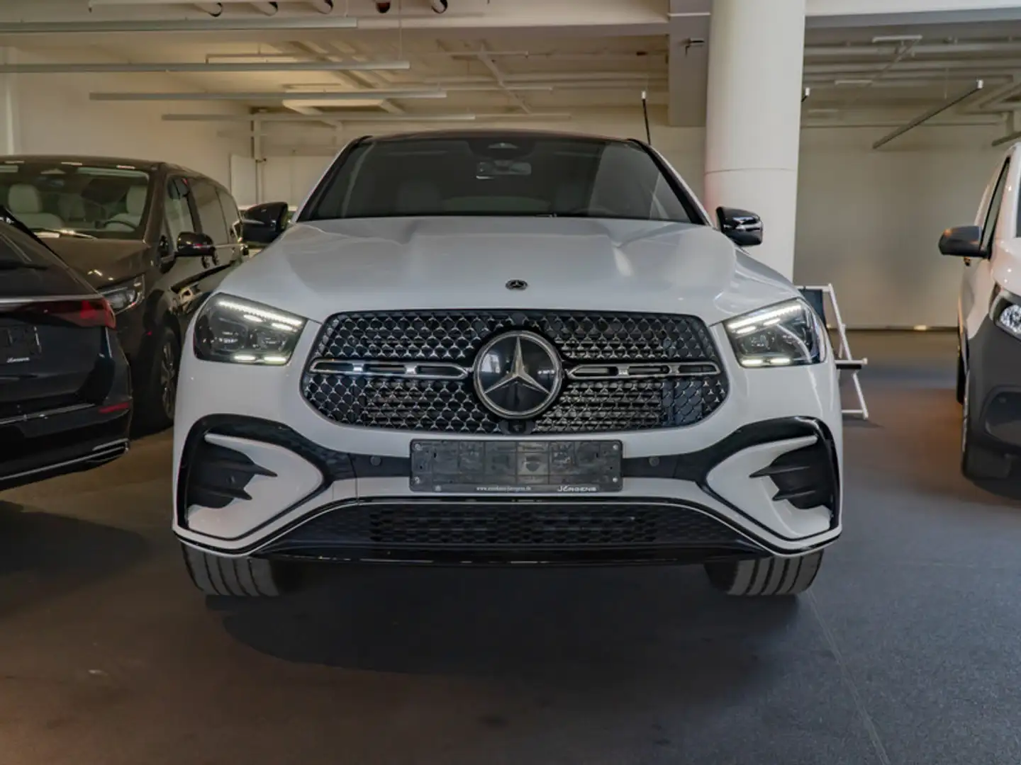 Mercedes-Benz GLE 400 e 4M Coupé AMG-Sport/360/Pano/Burm/Distr Blanco - 2
