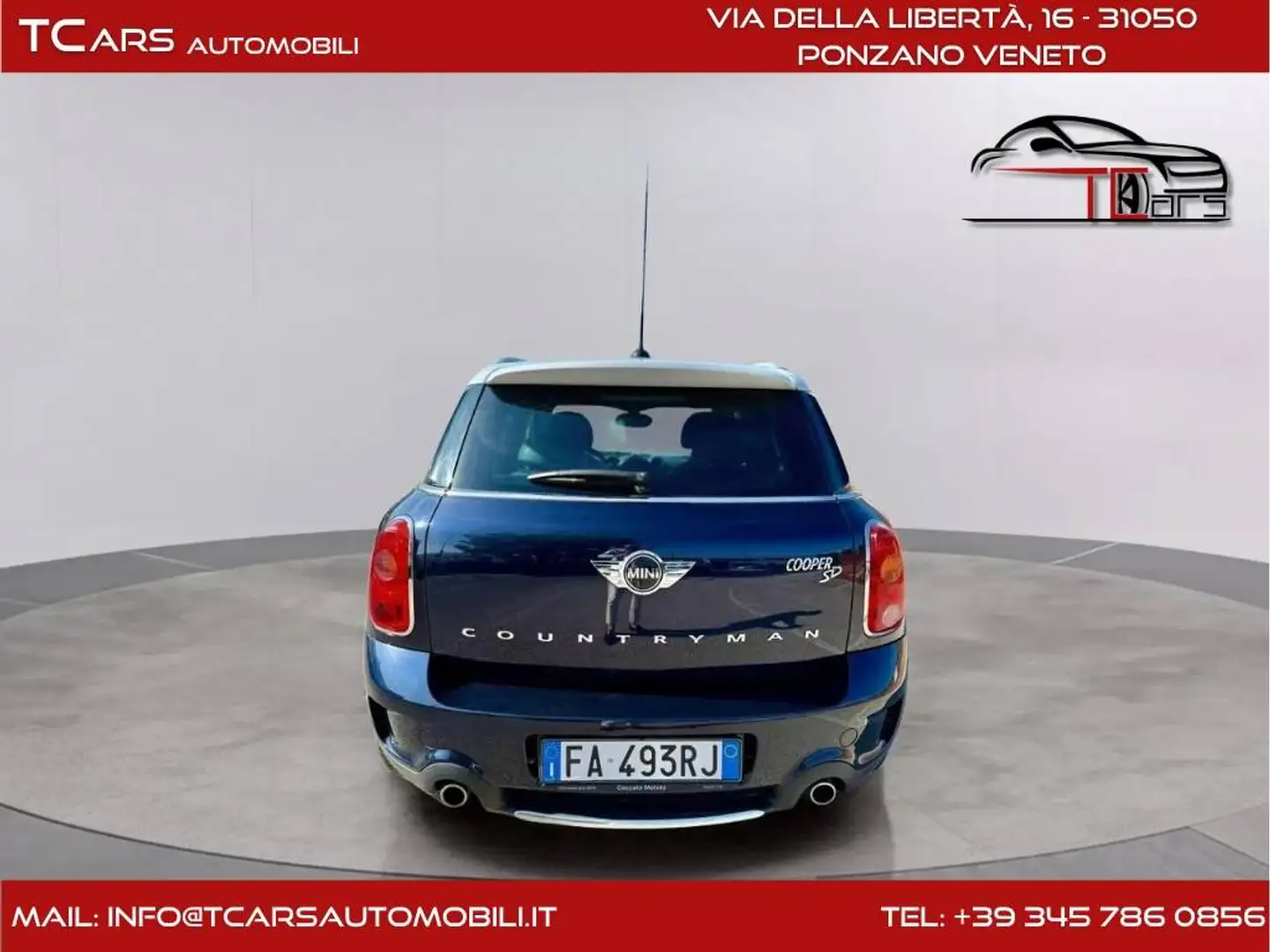 MINI Cooper SD Countryman 2.0 SD AUTOM. GARANZ MINI 2026 Kék - 1