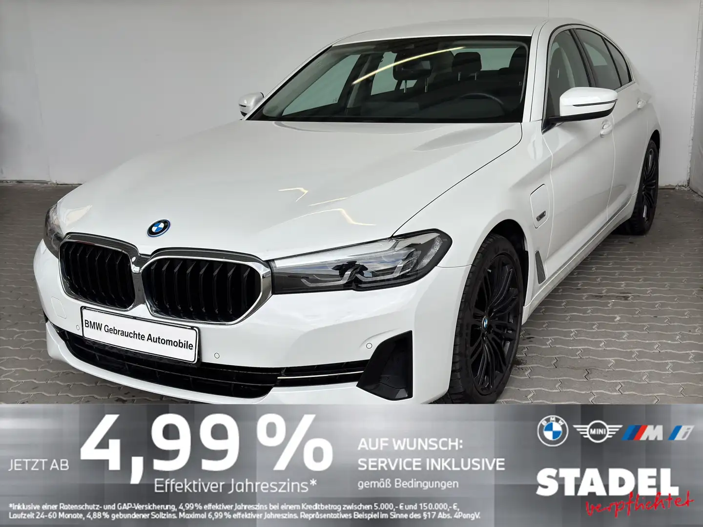 BMW 520 e Lim. Navi.LED.WLAN.Sport-LR.PDCvo+hi.DAB Wit - 2