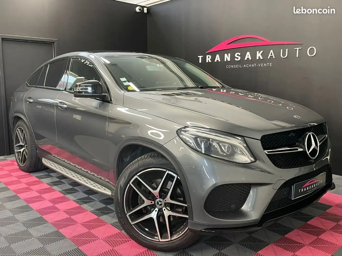 Mercedes-Benz GLE 350 MERCEDES COUPE 350 d 9G-Tronic 4MATIC PACK AMG TOI Gris - 1