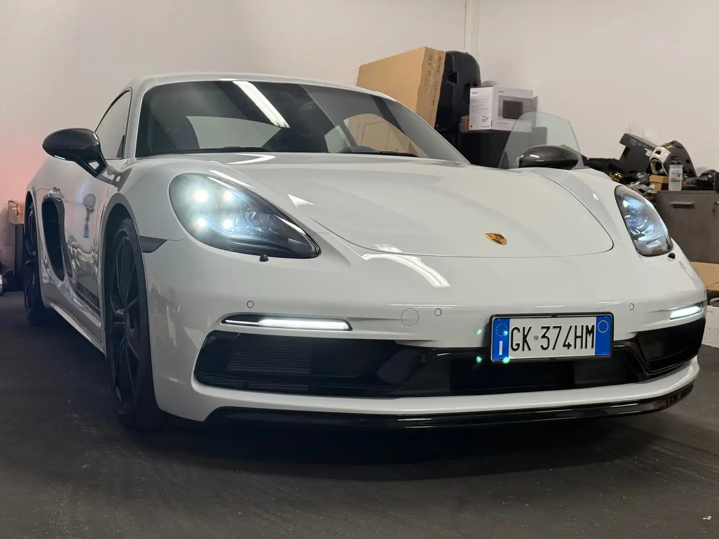 Porsche 718 T Белый - 2