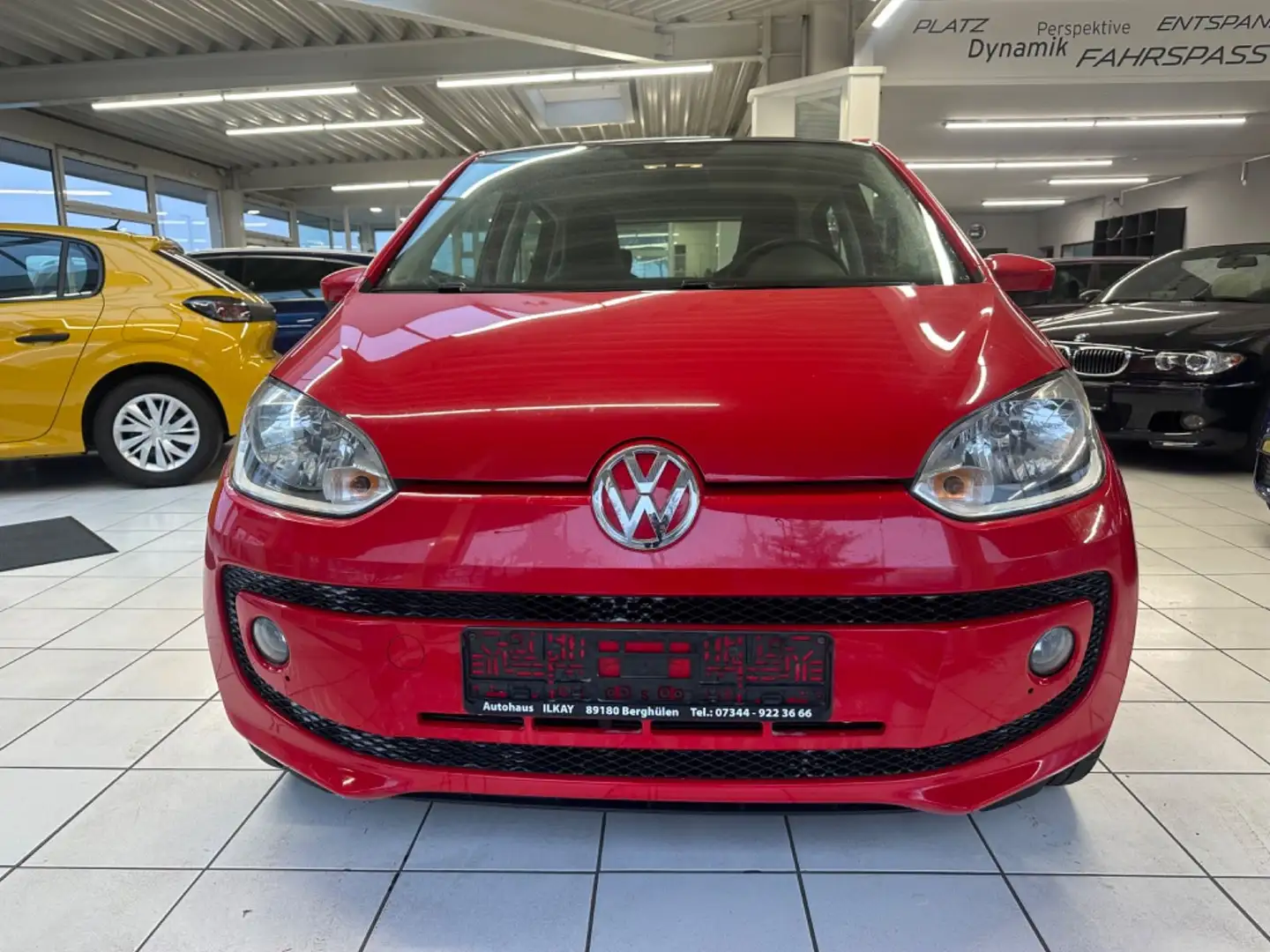 Volkswagen up! high up!,Pano,Sitzheizung,TÜV Neu!! Rot - 2