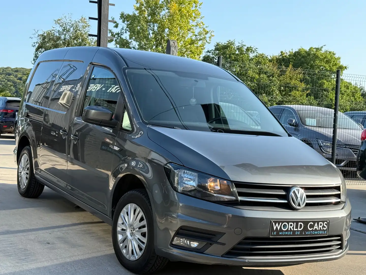 Volkswagen Caddy 2.0 CR TDi LONG CHASSIS - CUIR - AIRCO - CRUISE Grau - 2