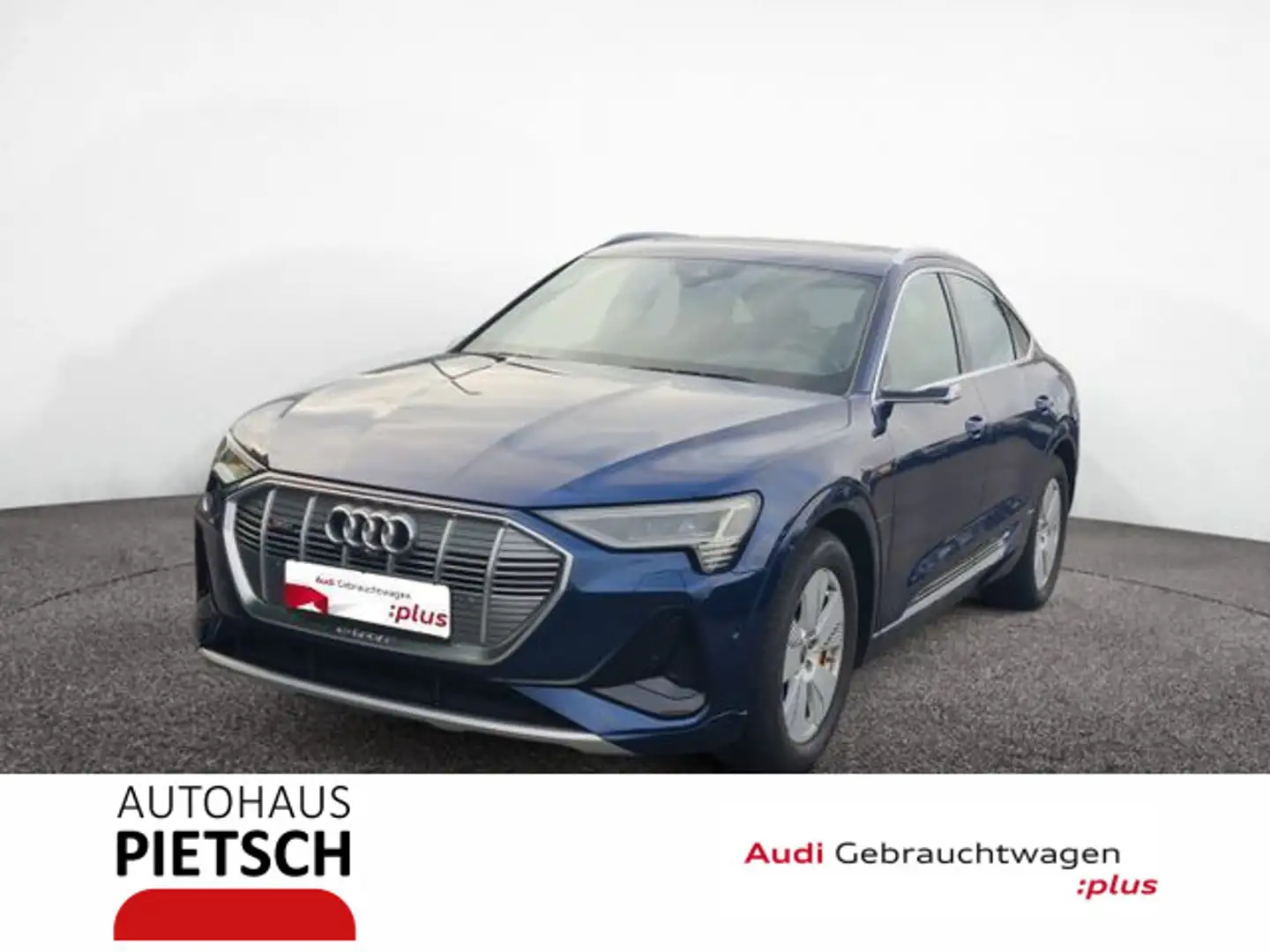 Audi e-tron 55 quattro 89kWh S line B&O 22' Blau - 1