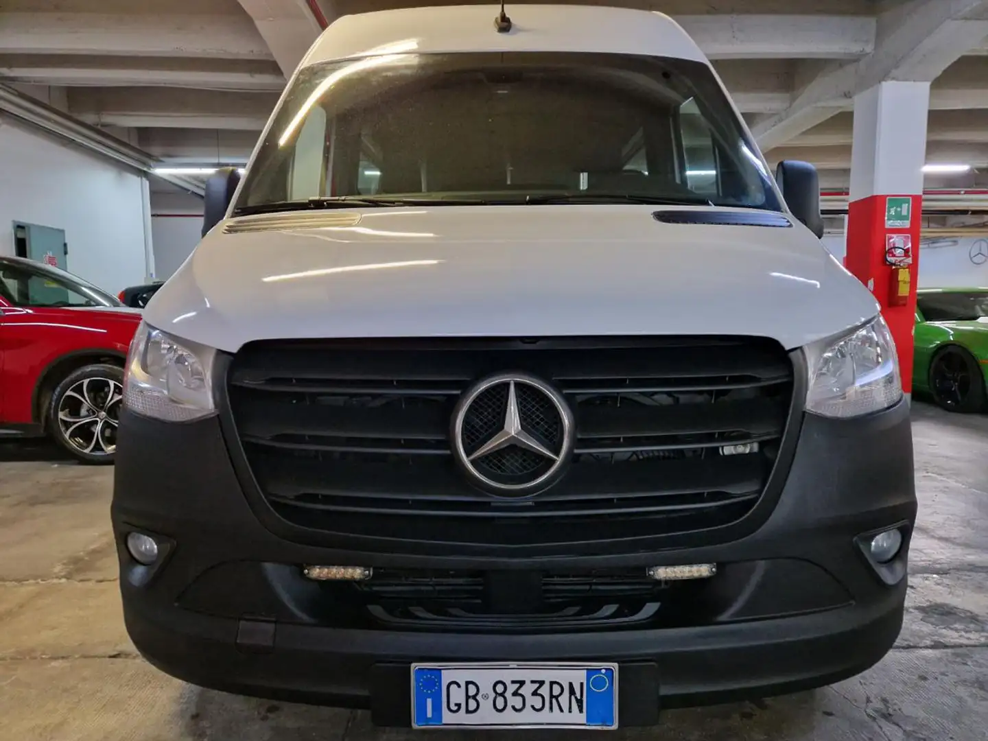 Mercedes-Benz Sprinter K37/35 316 CDI RWD KOMBI N1 6 POSTI +9G-TRON + IVA Bianco - 2