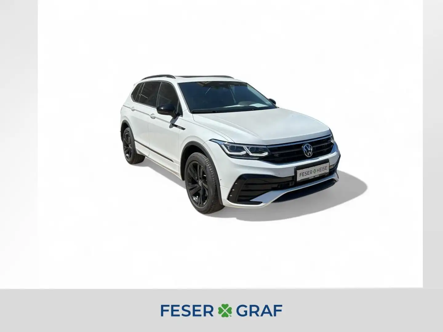 Volkswagen Tiguan Allspace R-Line 2.0 TDI DSG/IQ.Light/Sitzhzg./Kamera Weiß - 1