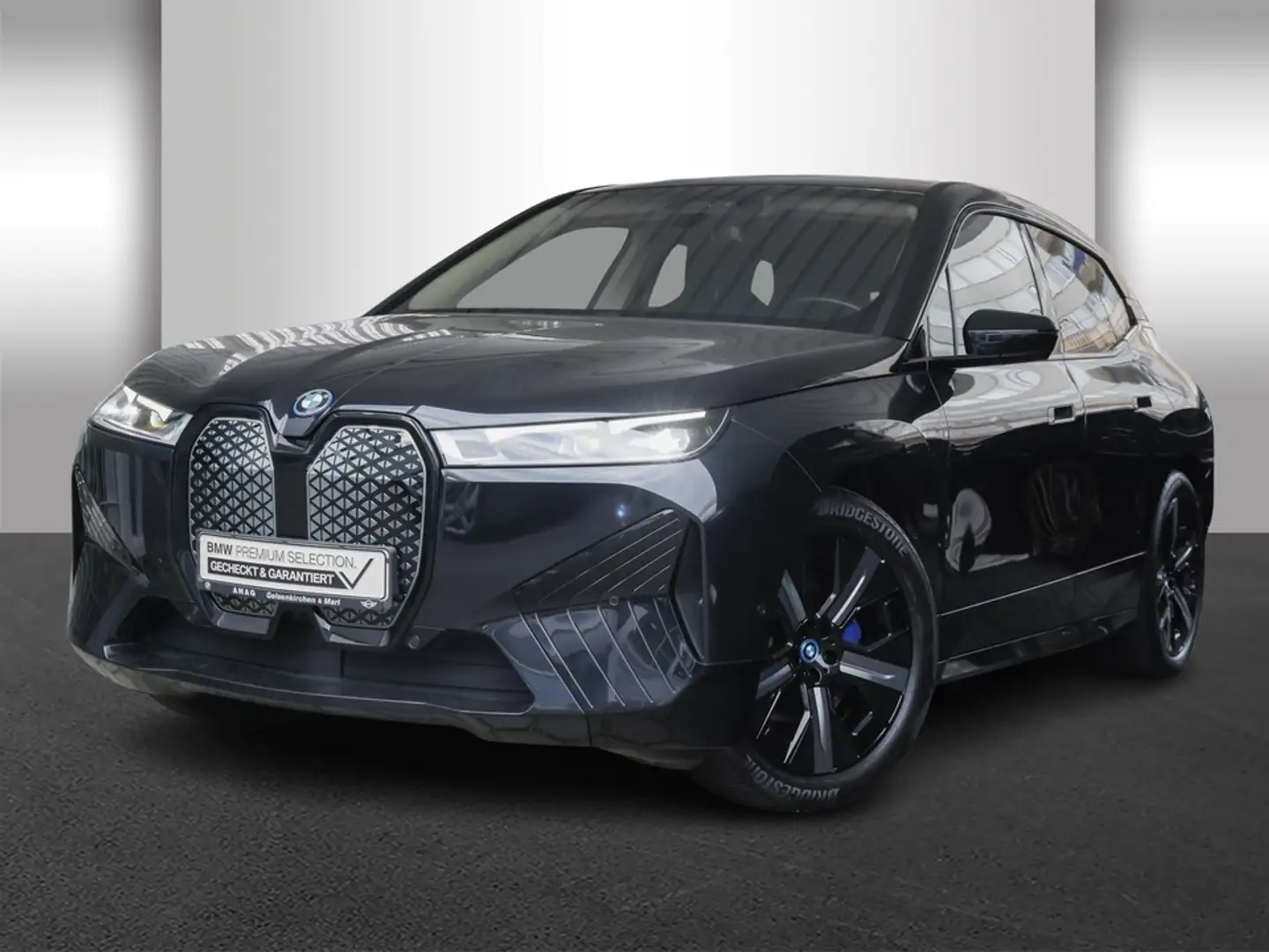BMW iX 77kWh xDrive40 Sportpaket Klimaaut. Noir - 2