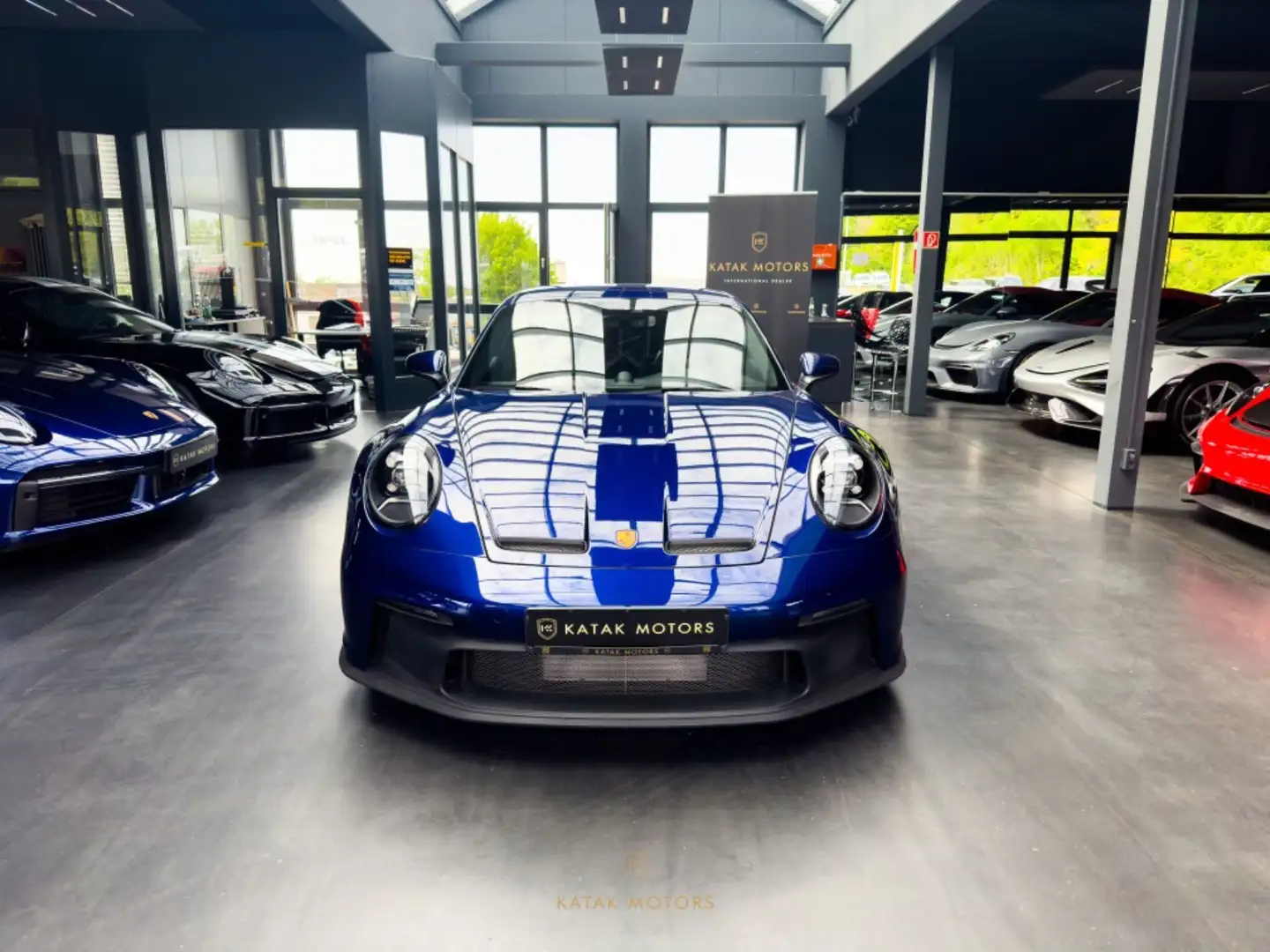 Porsche 911 GT3/SPORTCHRONO/CLUBSPORT/RACETEX/16.12.2022 Blau - 1