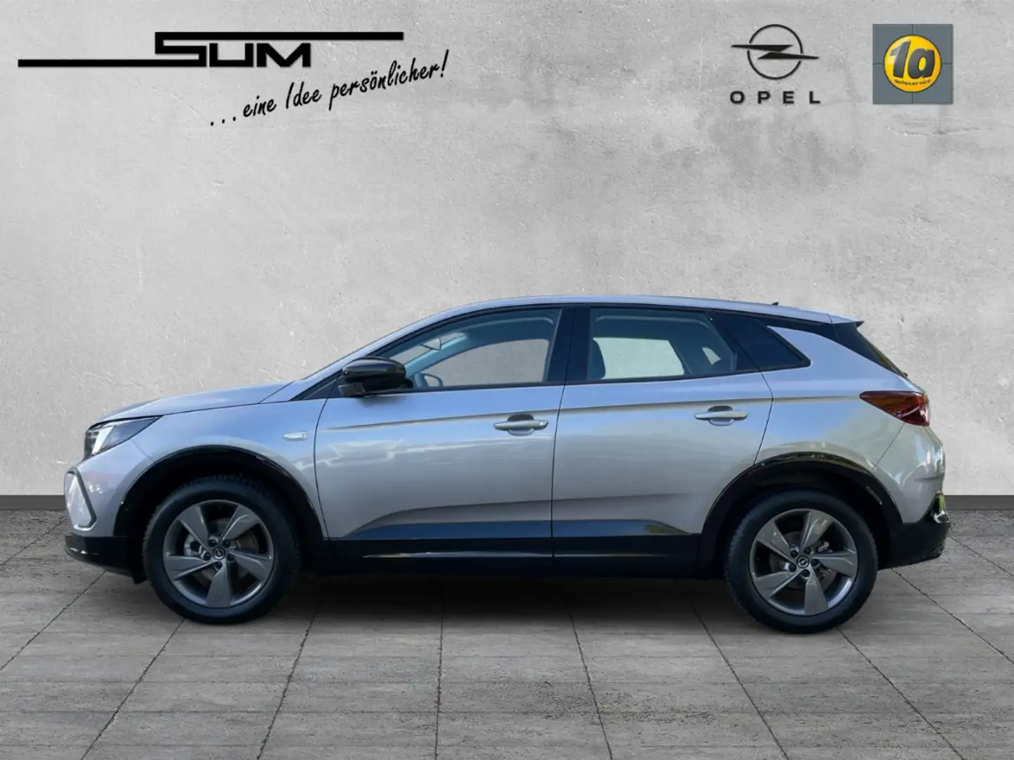 Opel Grandland GS Line , 96 kW (1 AHK-abnehmbar Navi 360 Kamera Gris - 2