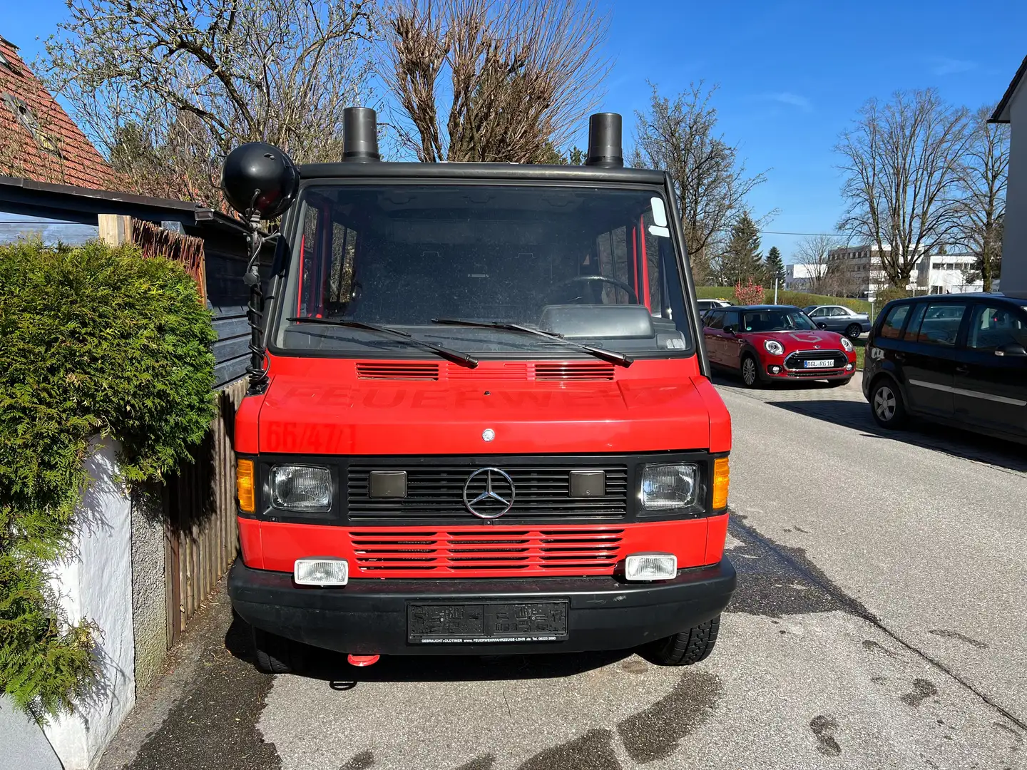 Mercedes-Benz T-Class Freuerwehrfahrzeug Roşu - 2