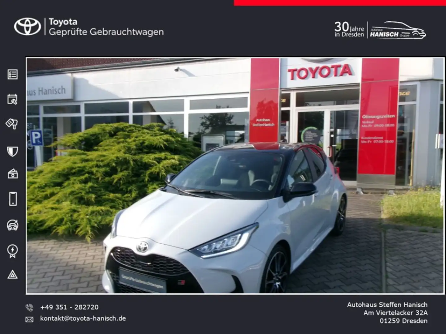 Toyota Yaris Hybrid 1.5 VVT-i GR SPORT Grau - 1