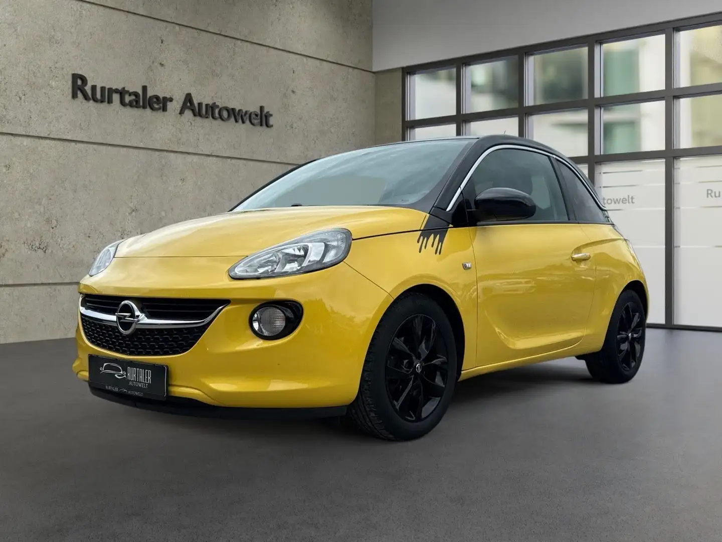 Opel Adam Jam *KLIMA*SHZ*LH*TEMP*1.BESITZ*USB/AUX*TÜV Jaune - 1