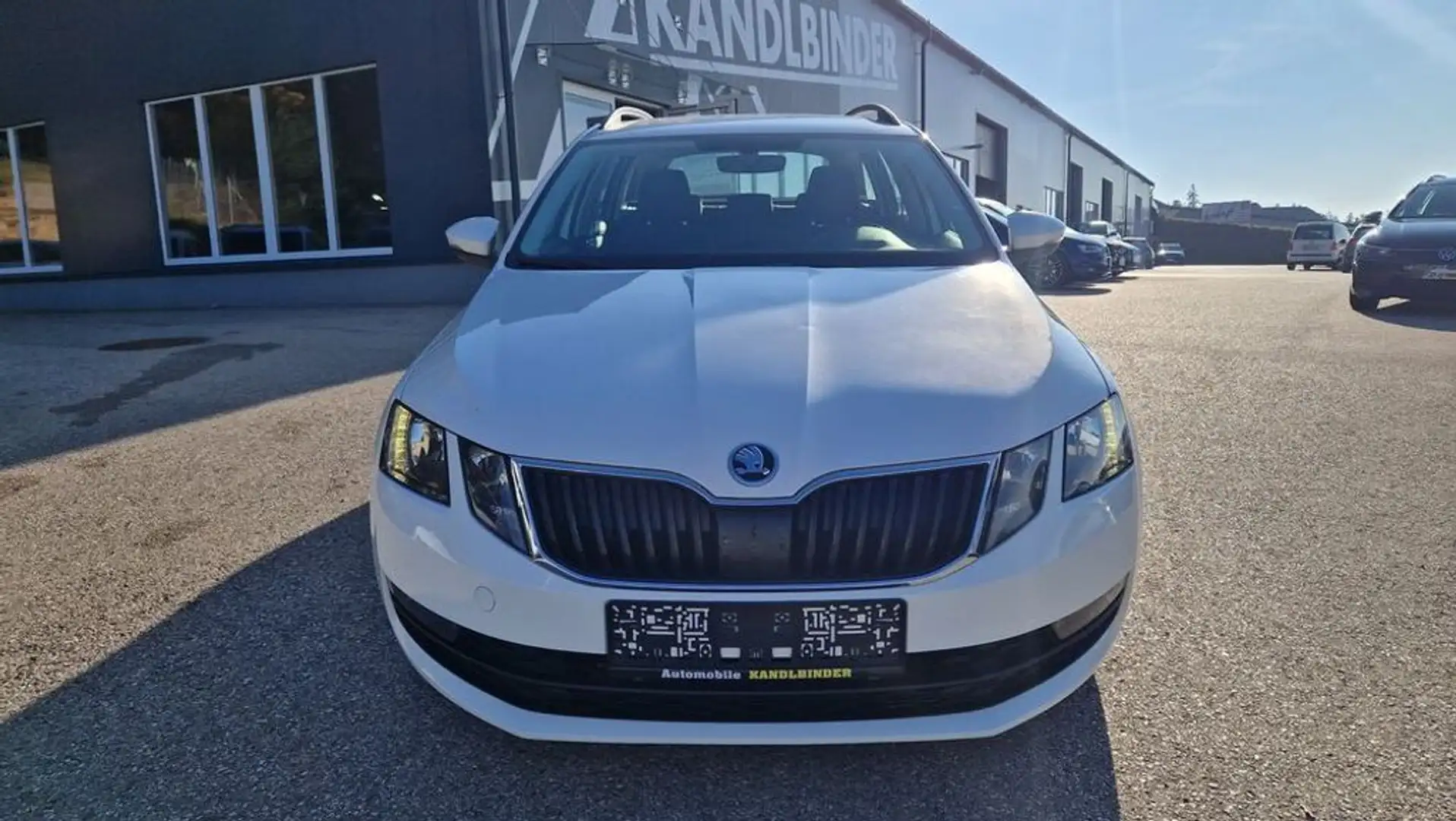 Skoda Octavia Combi TDI Weiß - 2
