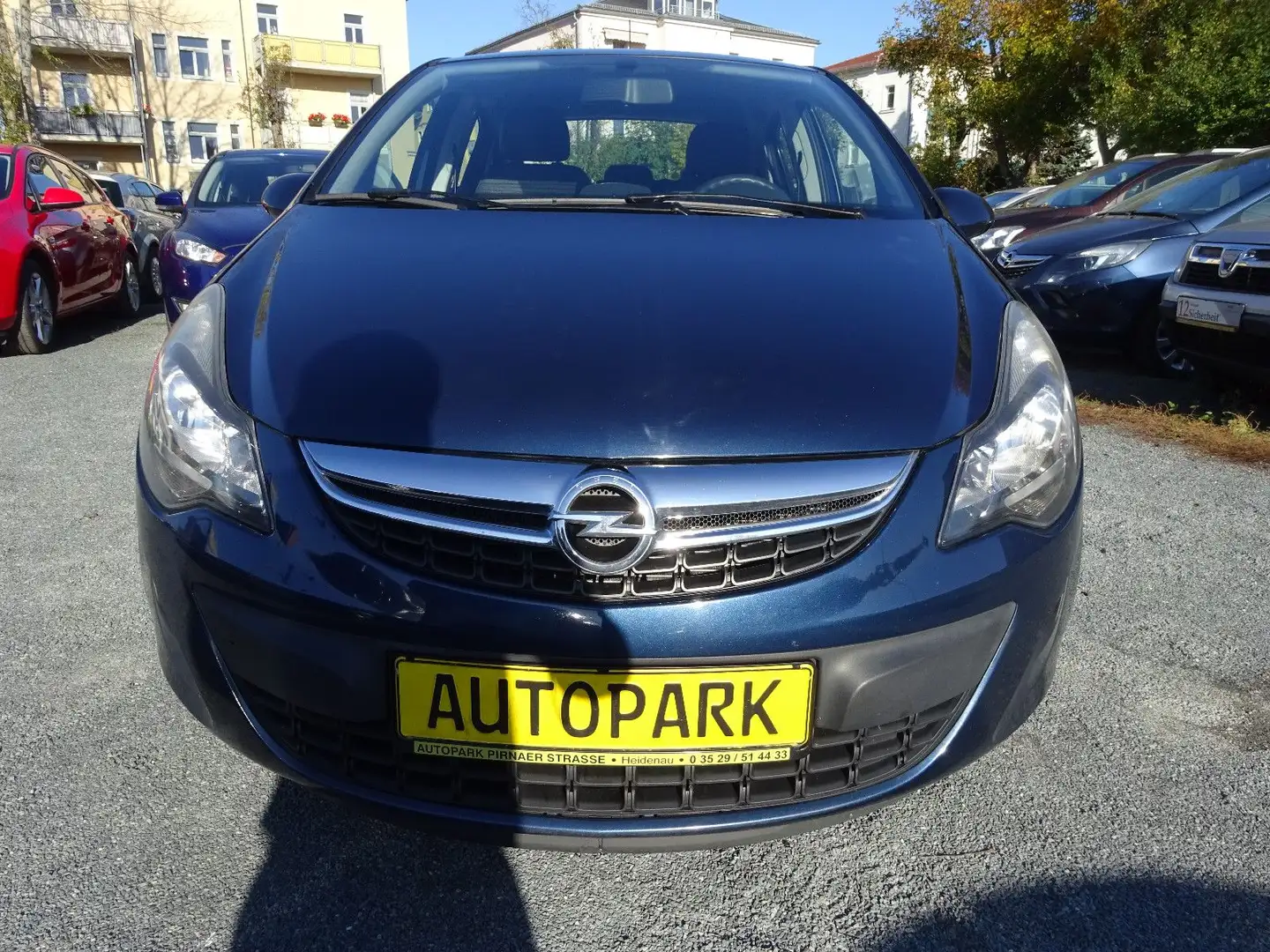 Opel Corsa D 5-Türer*Klimaautom.,Tempomat,Nr. 24 Blau - 2