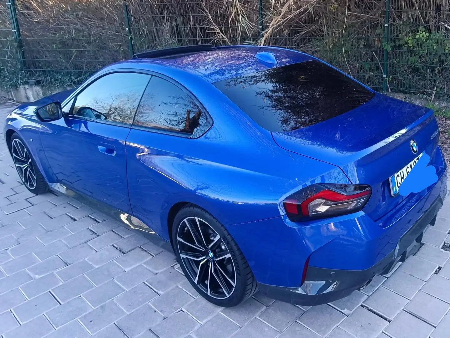 BMW 220 220d Coupe mhev 48V MSport auto Blu/Azzurro - 2