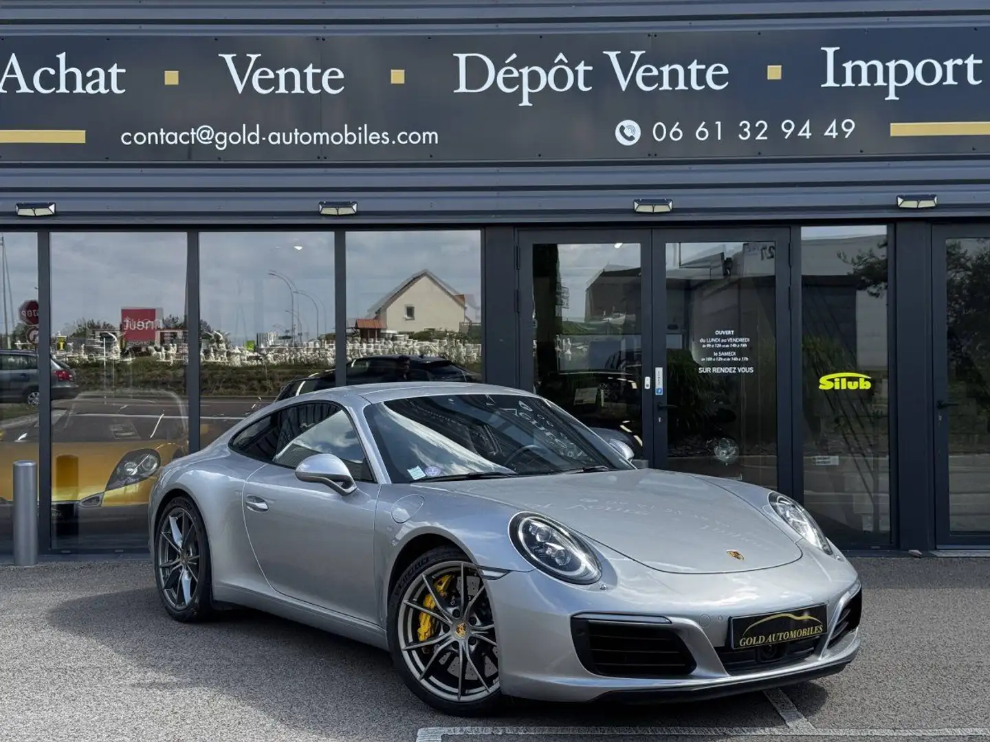 Porsche 911 V (991) 3.0 420ch S PDK Zilver - 2