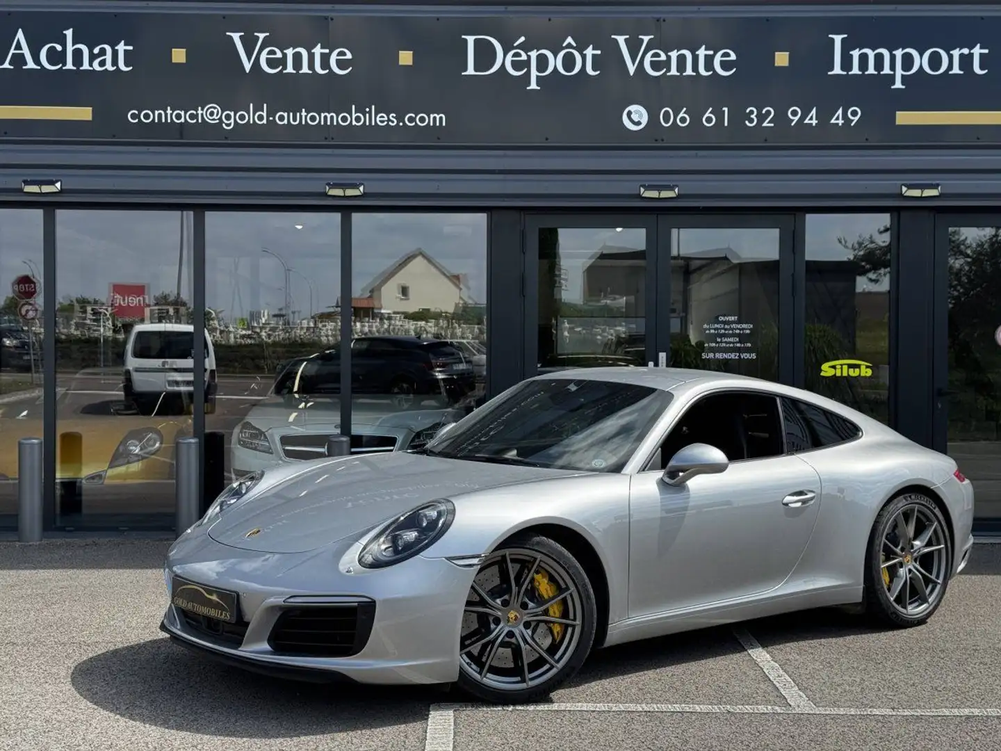 Porsche 911 V (991) 3.0 420ch S PDK Silber - 1
