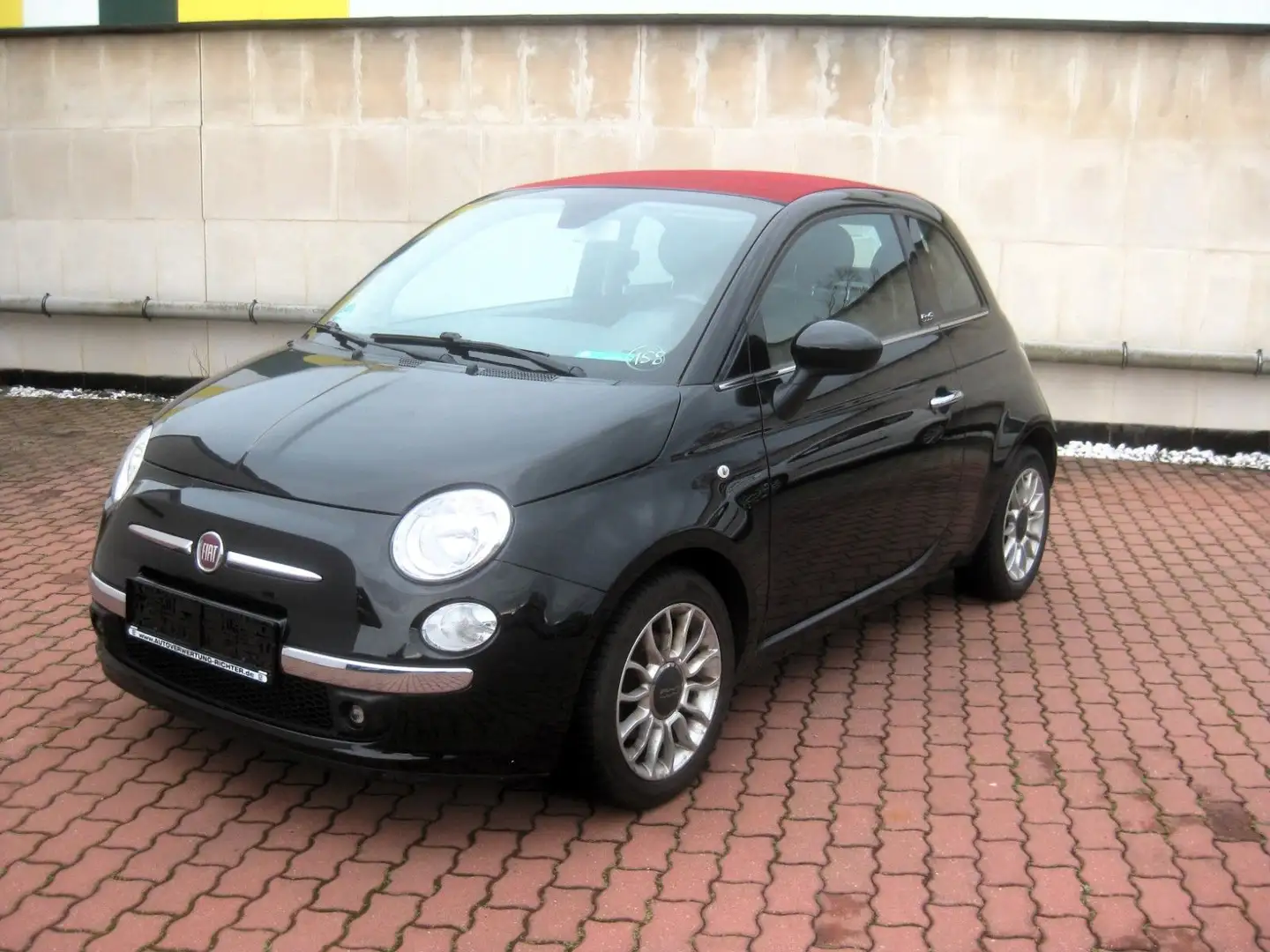 Fiat 500 * Service + TÜV neu * Schwarz - 1