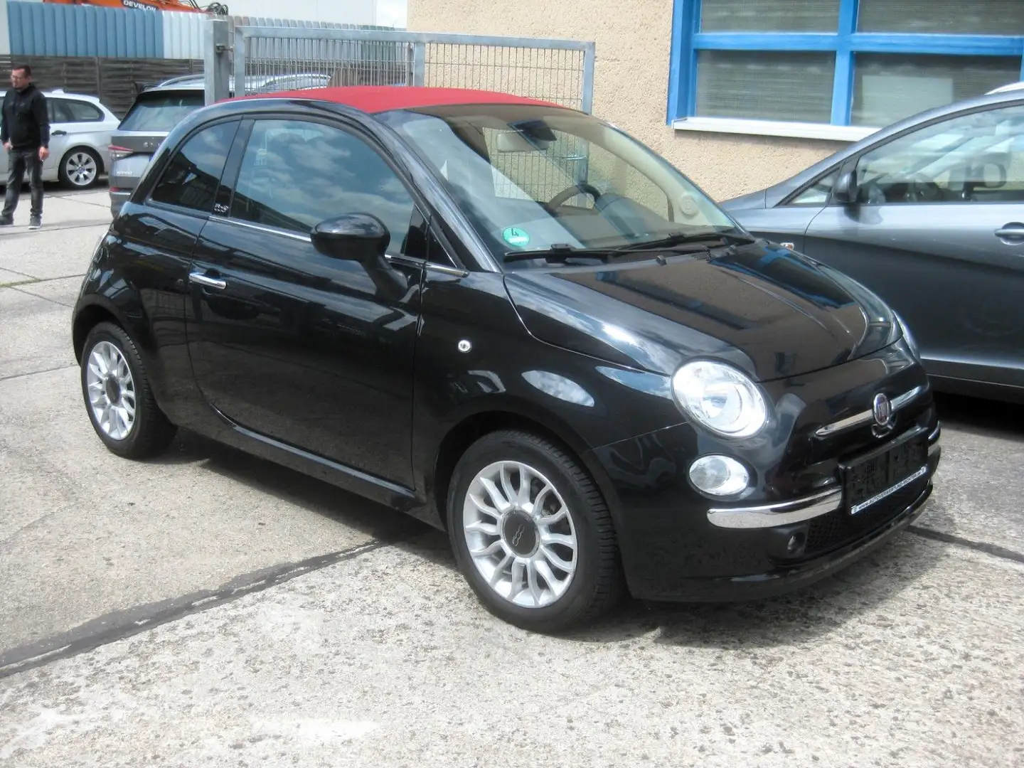 Fiat 500 * Service + TÜV neu * Schwarz - 2