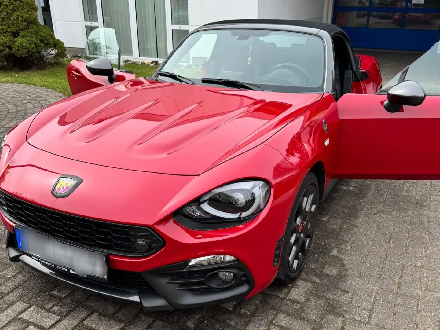 Abarth 124 Spider Roadster Rot - 2