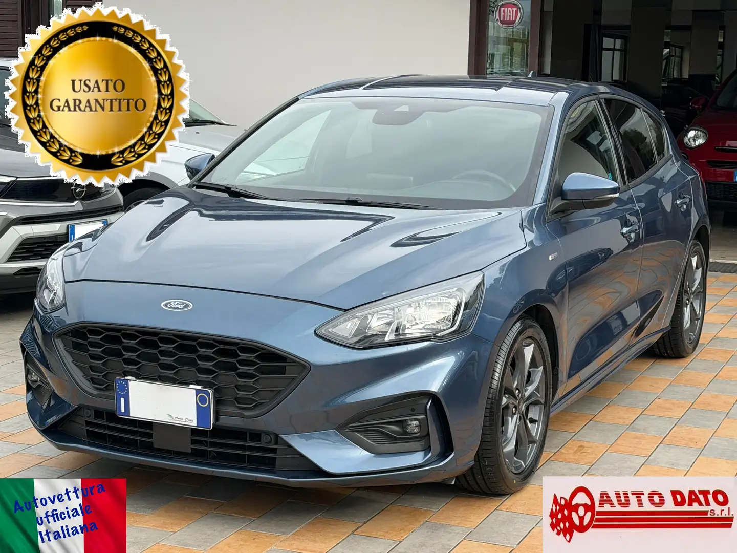 Ford Focus 1.5 ECOBLUE 120 cv. 5 porte ST LINE (Nav) Blu/Azzurro - 1
