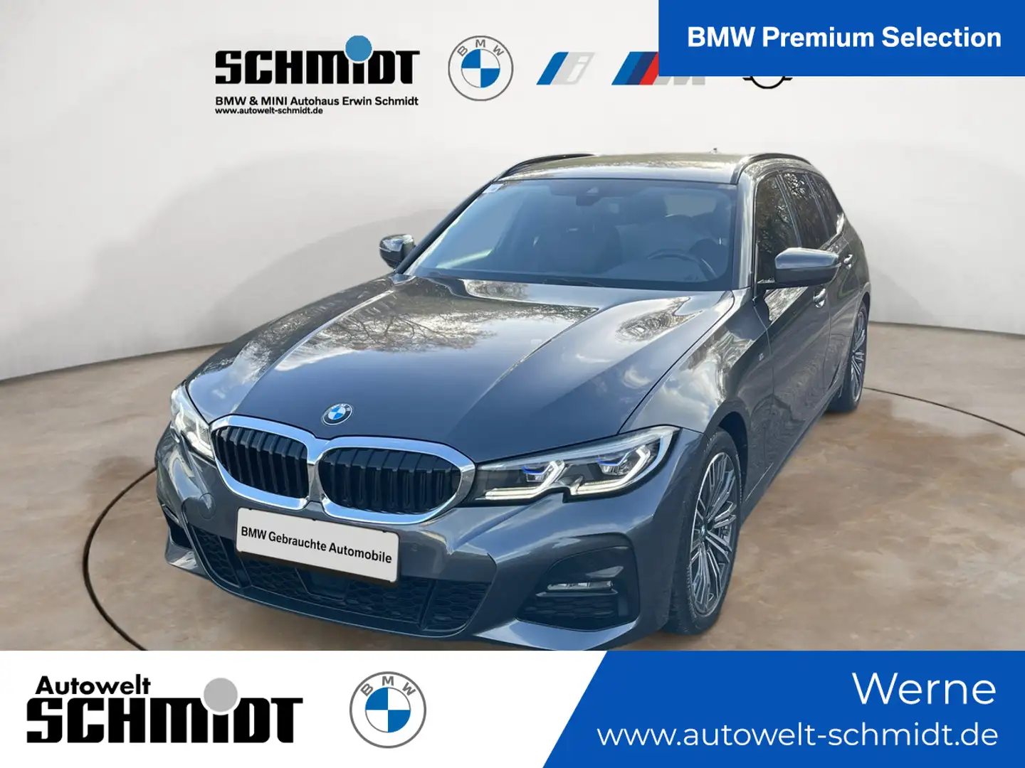 BMW 330 d Touring M Sport + 2Jahre-BPS.-GARANTIE Grau - 1