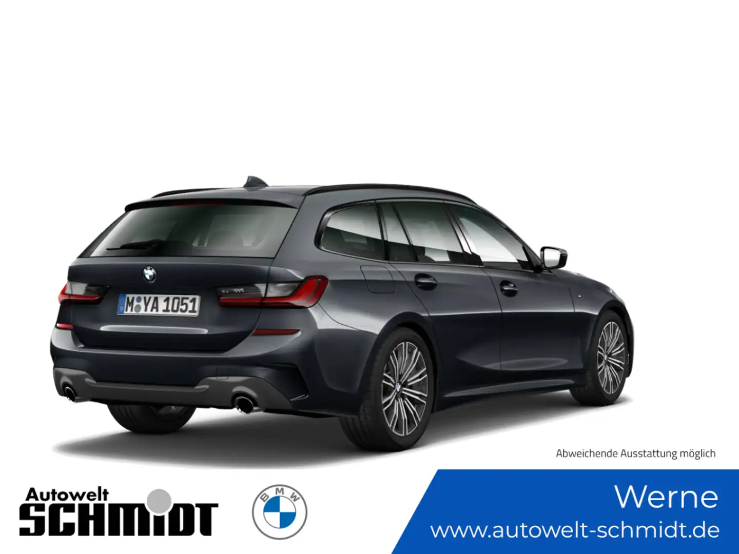 BMW 330 d Touring M Sport + 2Jahre-BPS.-GARANTIE Grau - 2