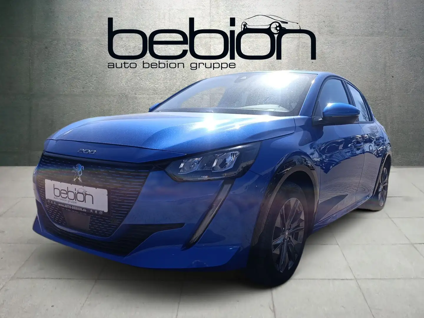 Peugeot 208 e- Elektromotor 136 (e-) e- Active Pack PDC Blau - 1