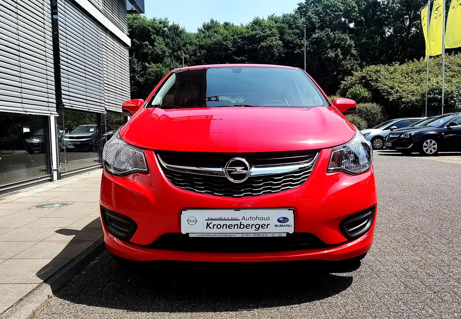 Opel Karl 1.0 Edition Sitzheizung Parkpilot Klima Rot - 2