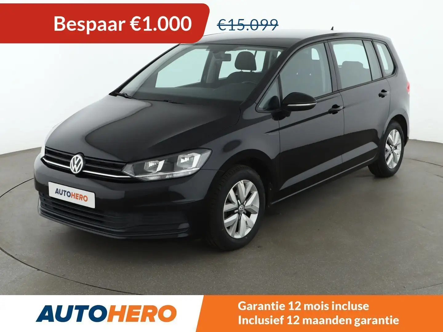 Volkswagen Touran 1.6 TDI Trendline BlueMotion Schwarz - 1